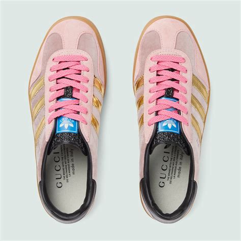 pink adidas gucci trainers|Adidas x Gucci Collection: Everything to Buy From Gucci's .